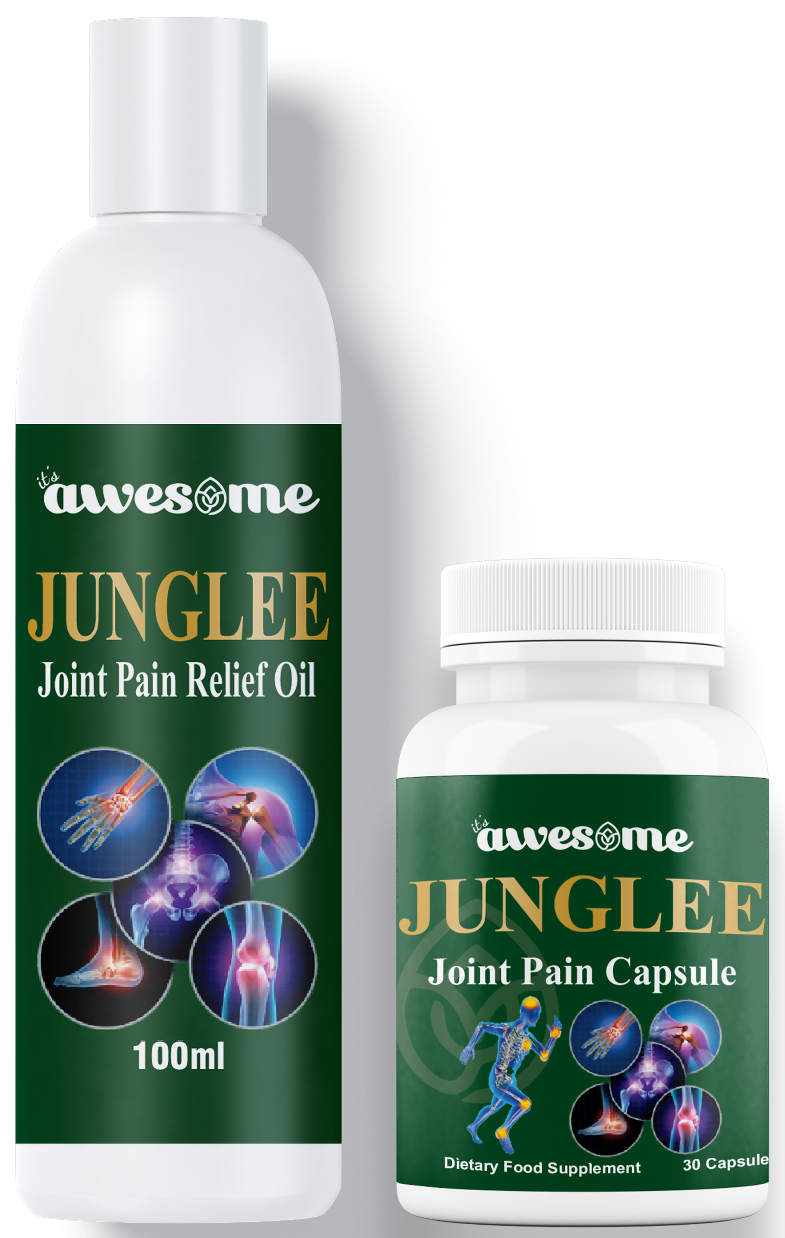 Junglee Pain Relief Oil Capsule Combo